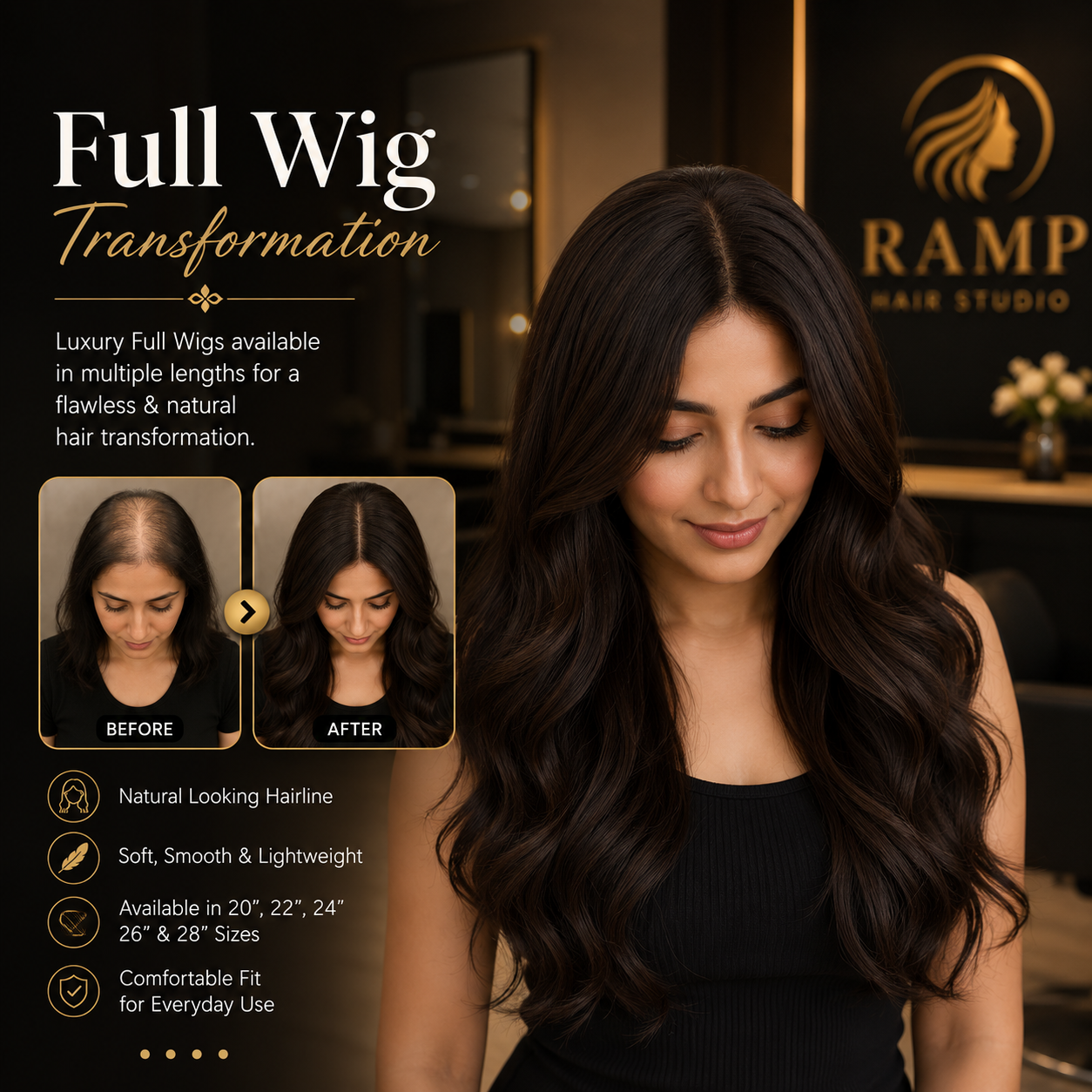 Full Wig Transformation